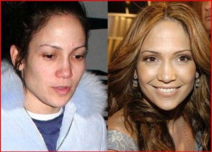 jennifer lopez sans make up