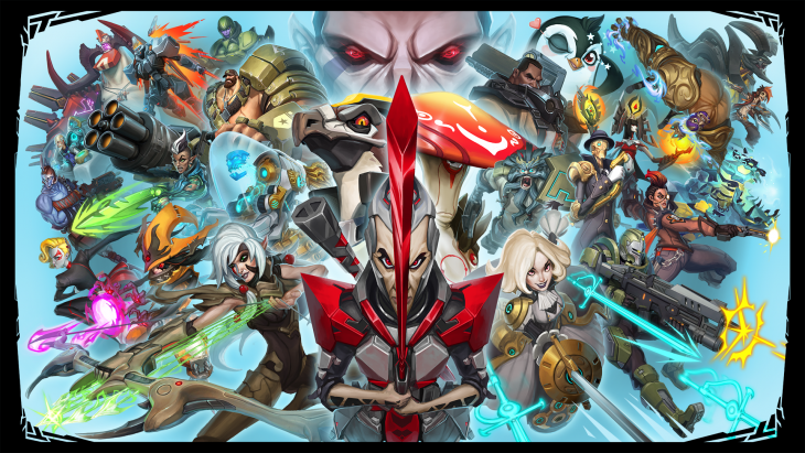 2K Battleborn Menu Tous les personnages