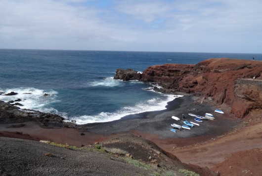 lanzarote plage noire 