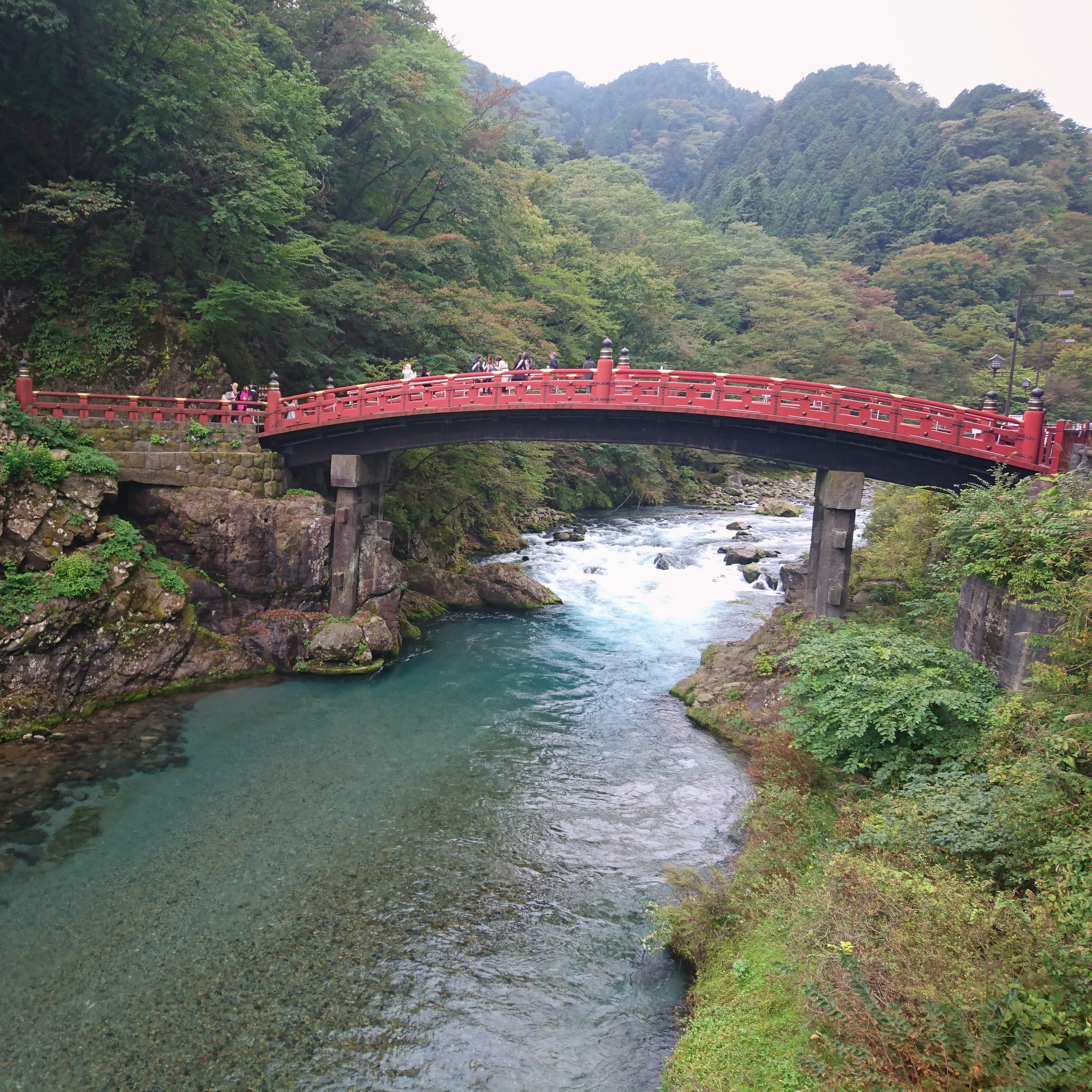 shinkyo bridge nikko japon