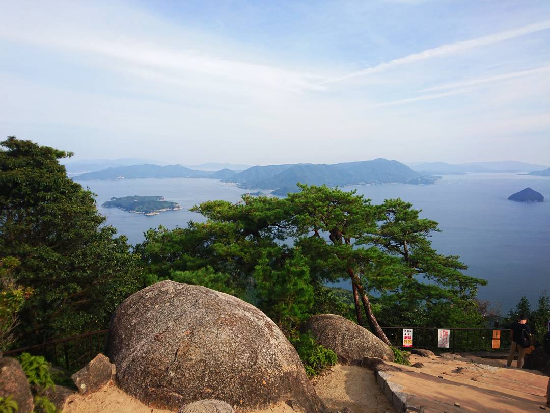 vue miyajima iles japon