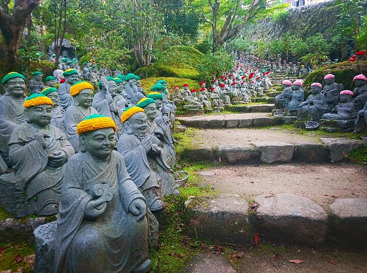 temple daisho in miyajima japon