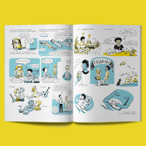 Un Bebe Si Je Peux La Bande Dessinee Temoignage De Marie Dubois