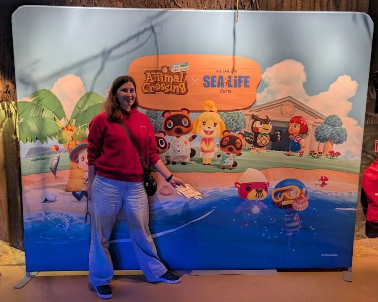 Une sortie en famille à SEA LIFE Paris : quand Animal Crossing prend vie