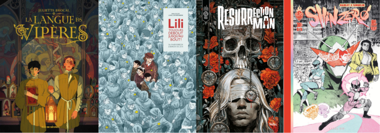 Avis BD : La Langue des vipères, Resurrection Man, Lili, Shin Zero T2
