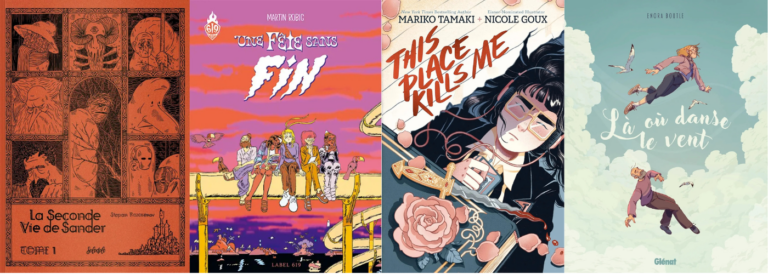 Avis BD : La Seconde Vie de Sander, Une fête sans fin, This Place Kills Me, Là où danse le vent