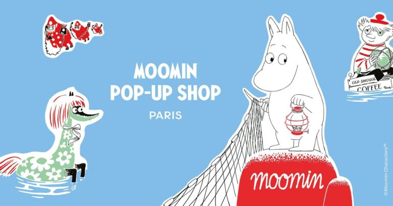 Un Pop-Up Moomin s’installe à Paris jusqu’en Octobre 2026