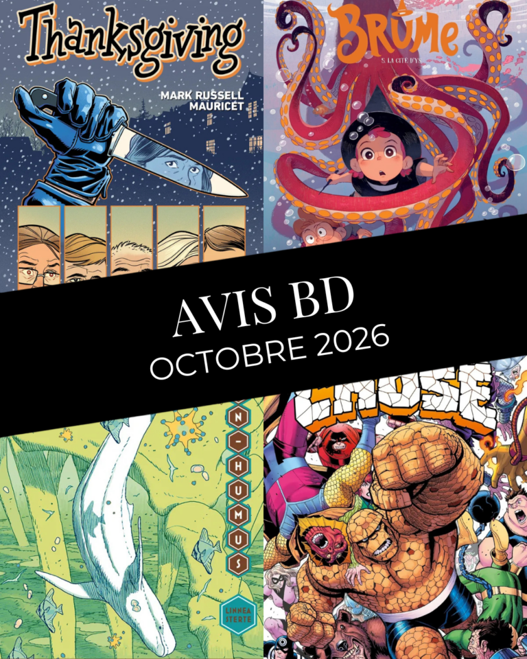 Avis BD : Thanksgiving, La Chose : Le roi de Yancy Street, In-Humus, Brume Tome 5